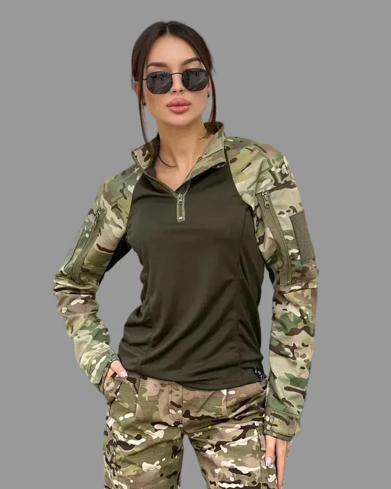 Longsleeve i Combat Shirts