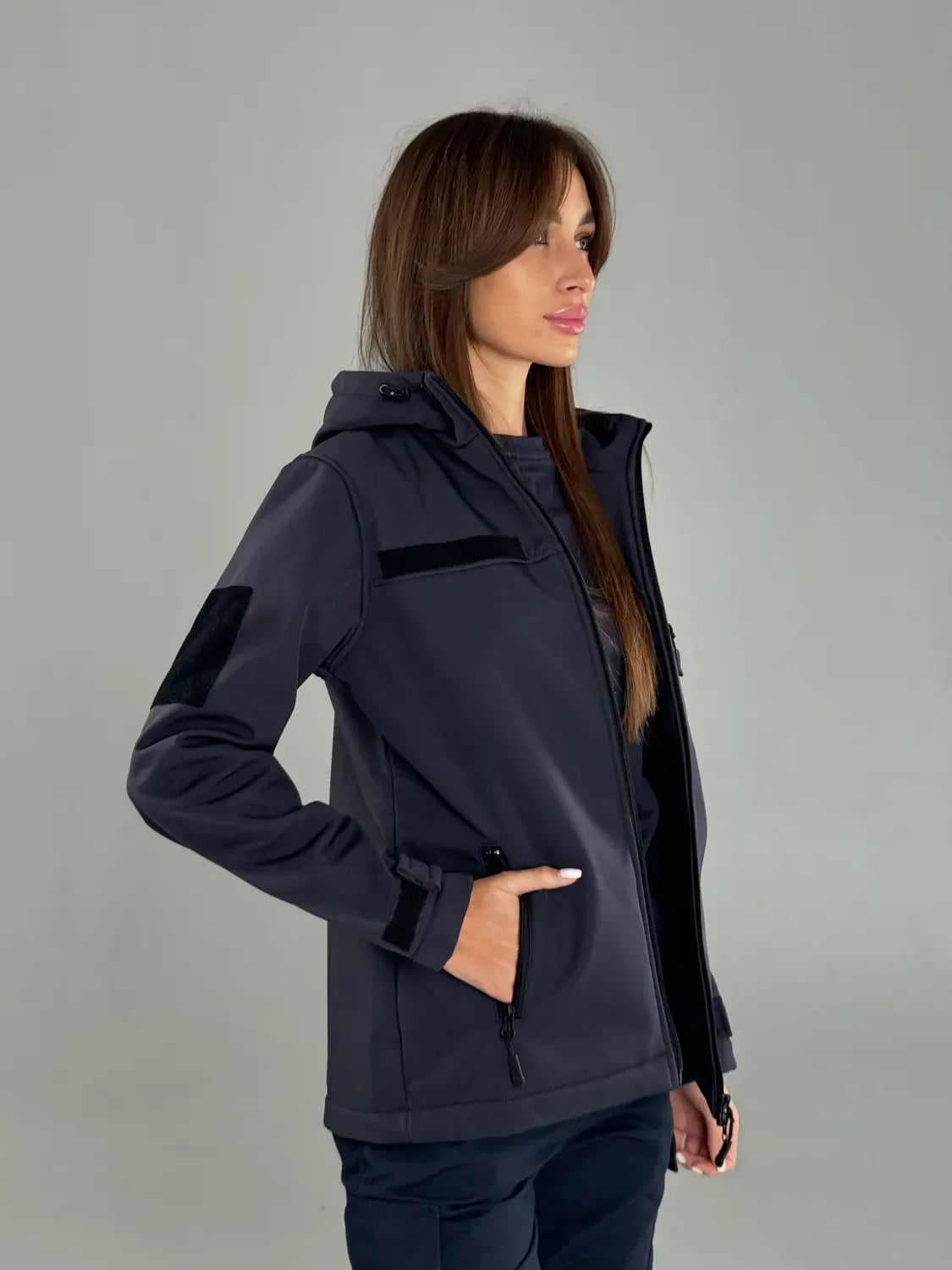Kurtka Soft Shell damska 5.45 – granatowa