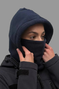 Komin z kapturem / buff 5.45 – granatowy