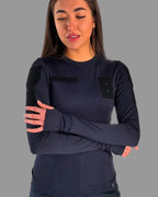 Longsleeve taktyczny damski ocieplany 5.45 – granatowy