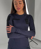 Longsleeve taktyczny damski 5.45 – granatowy