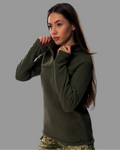 Bluza polarowa damska Delta Polartec 5.45 – oliwkowa