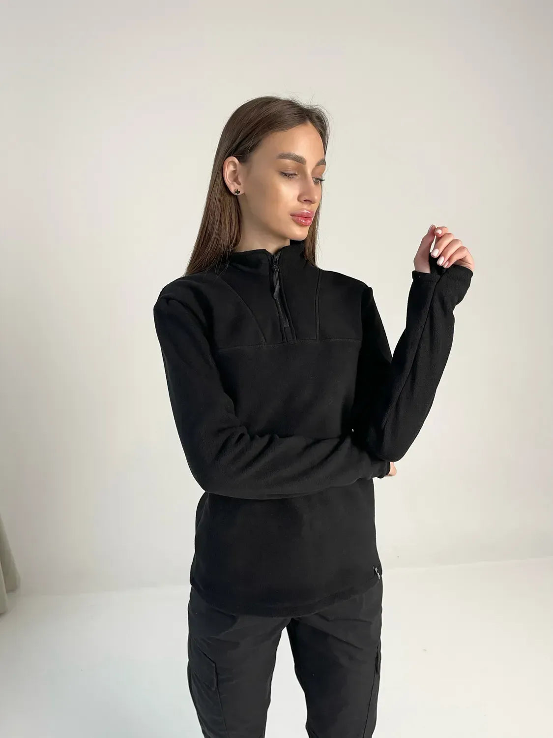Bluza polarowa damska Delta Polartec 5.45 – czarna