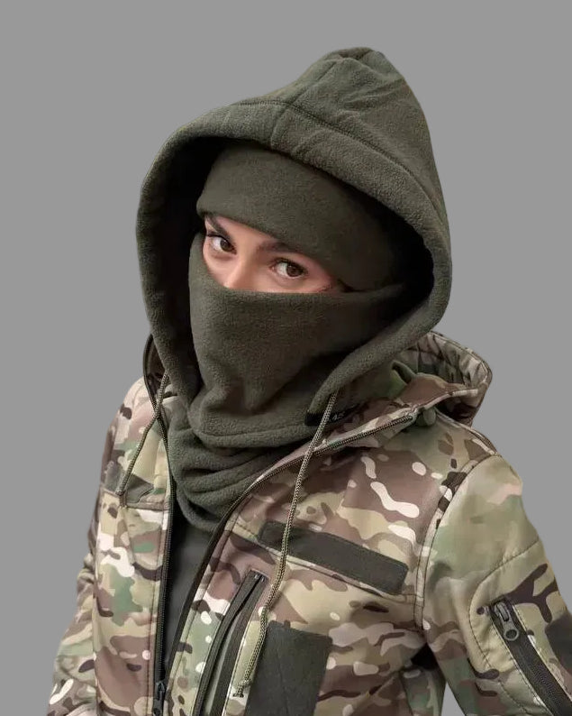 Komin z kapturem / buff 5.45 – oliwkowy