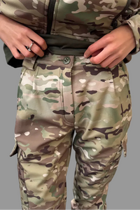 Spodnie taktyczne damskie Soft Shell 5.45 – multicam