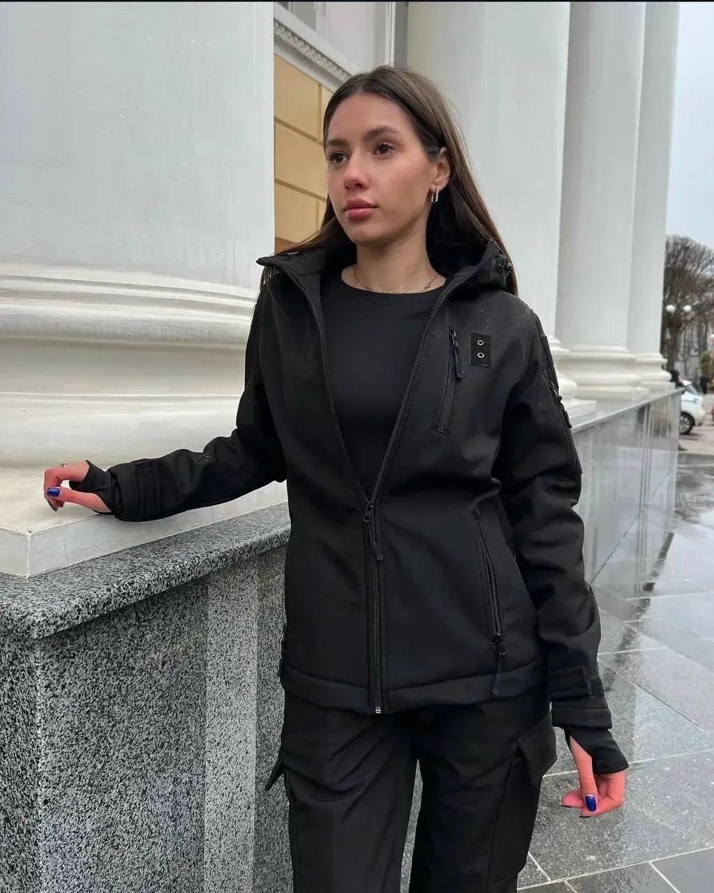 Kurtka Soft Shell damska 5.45 – czarna