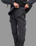 Spodnie taktyczne damskie Soft Shell 5.45 – granatowe