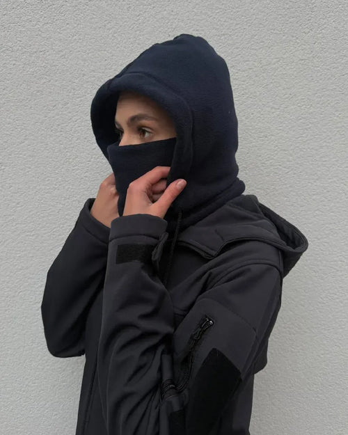Komin z kapturem / buff 5.45 – granatowy