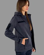Kurtka Soft Shell damska 5.45 – granatowa