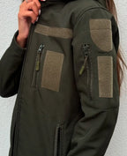 Kurtka Soft Shell damska 5.45 – oliwkowa