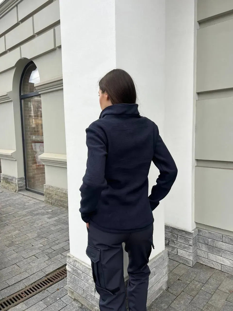 Bluza polarowa damska Delta Polartec 5.45 – granatowa