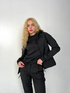Komplet taktyczny Soft Shell 3w1 damski 5.45 – czarny