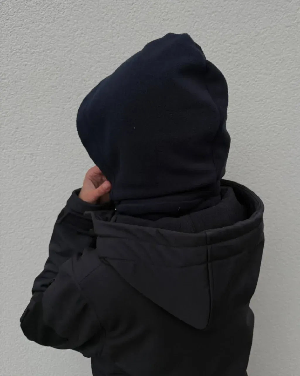 Komin z kapturem / buff 5.45 – granatowy