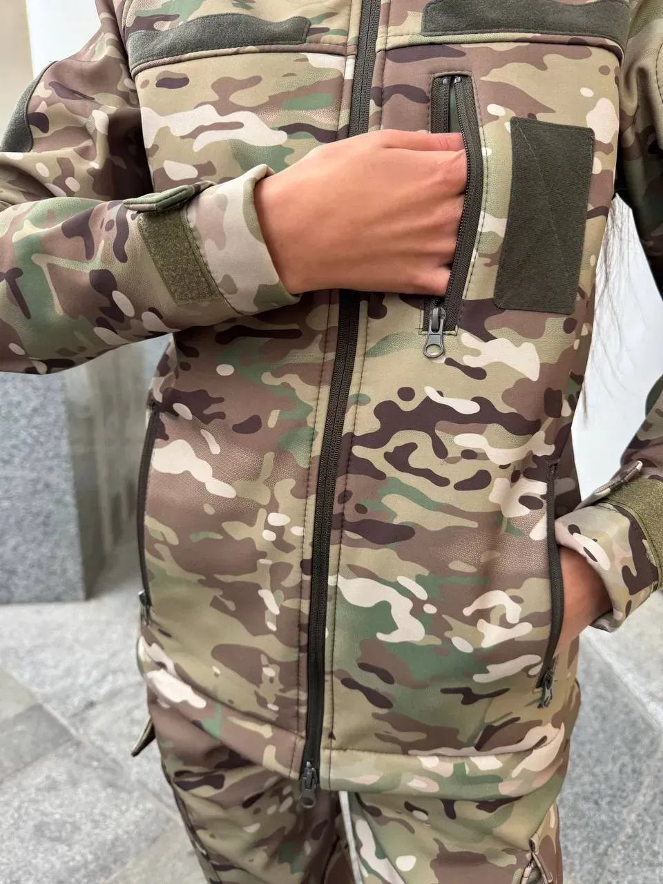 Kurtka Soft Shell damska 5.45 – multicam