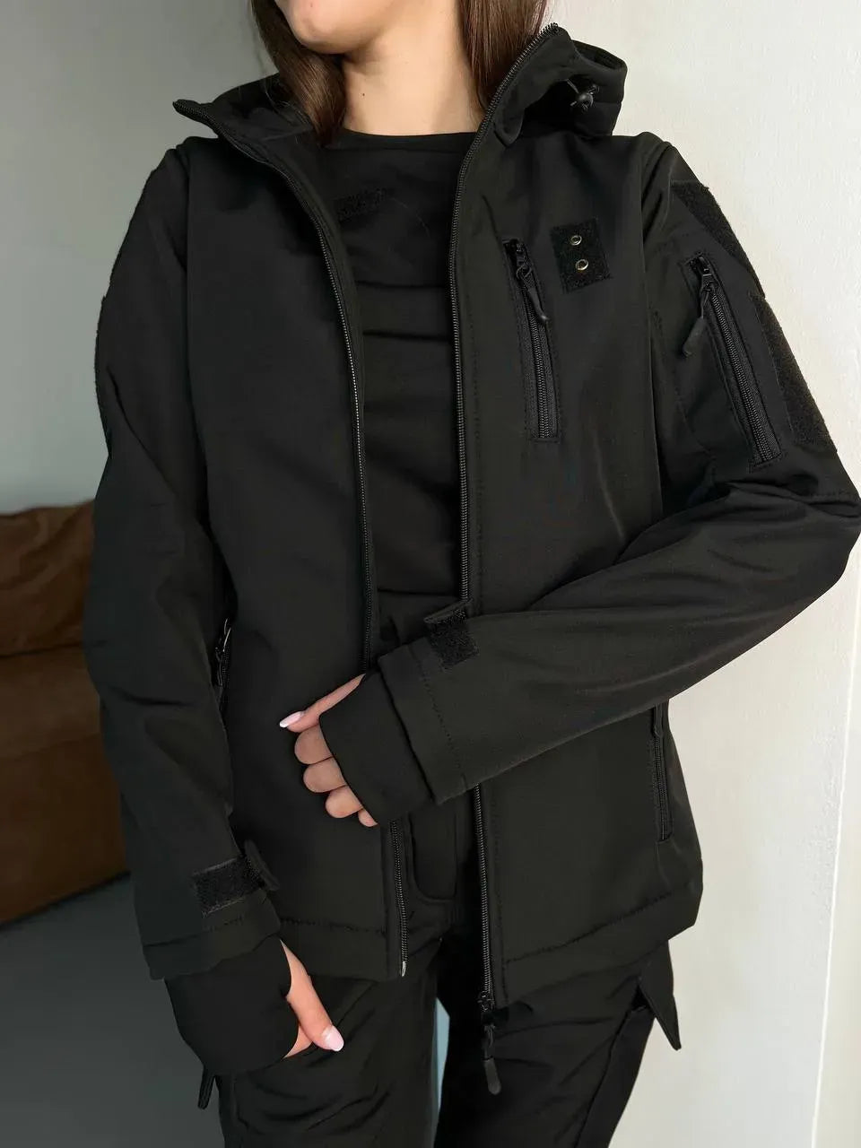Kurtka Soft Shell damska 5.45 – czarna