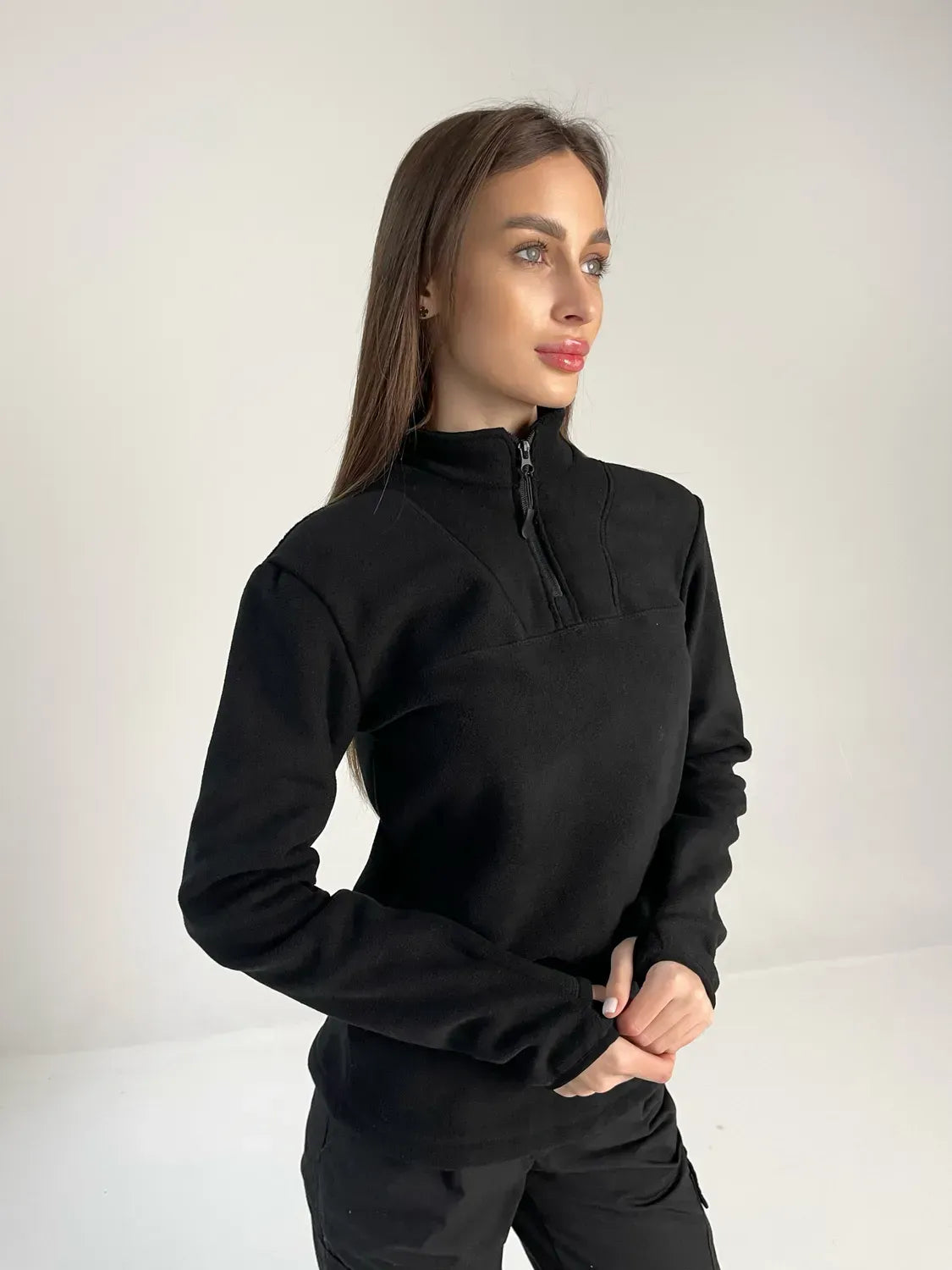 Bluza polarowa damska Delta Polartec 5.45 – czarna