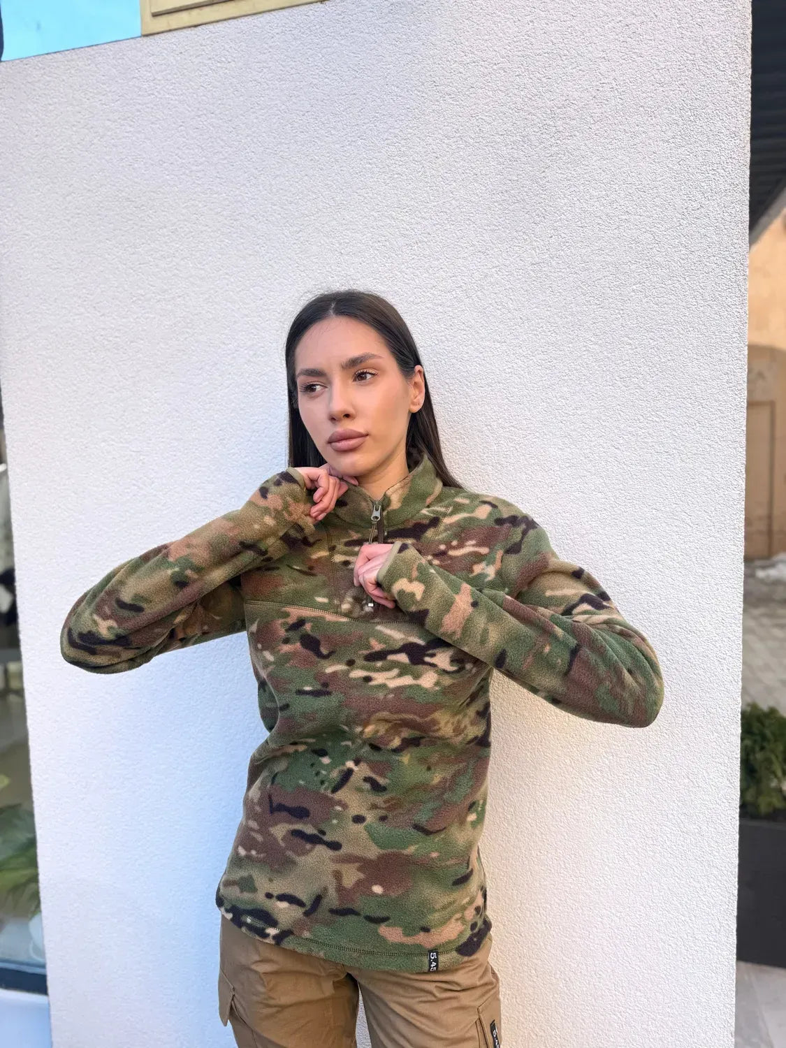 Bluza polarowa damska Delta Polartec 5.45 – multicam