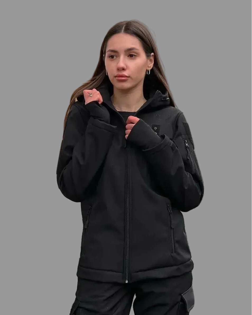 Kurtka Soft Shell damska 5.45 – czarna