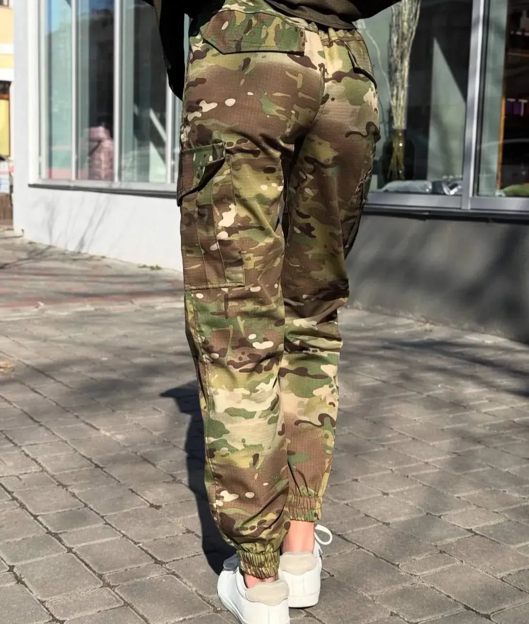 Spodnie taktyczne damskie Cargo 5.45 – multicam