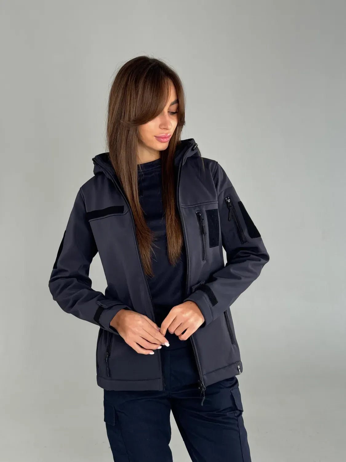 Kurtka Soft Shell damska 5.45 – granatowa