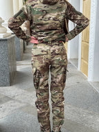 Spodnie taktyczne damskie Soft Shell 5.45 – multicam