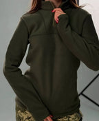 Bluza polarowa damska Delta Polartec 5.45 – oliwkowa