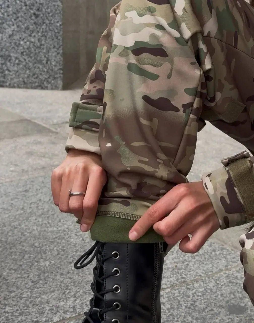 Spodnie taktyczne damskie Soft Shell 5.45 – multicam