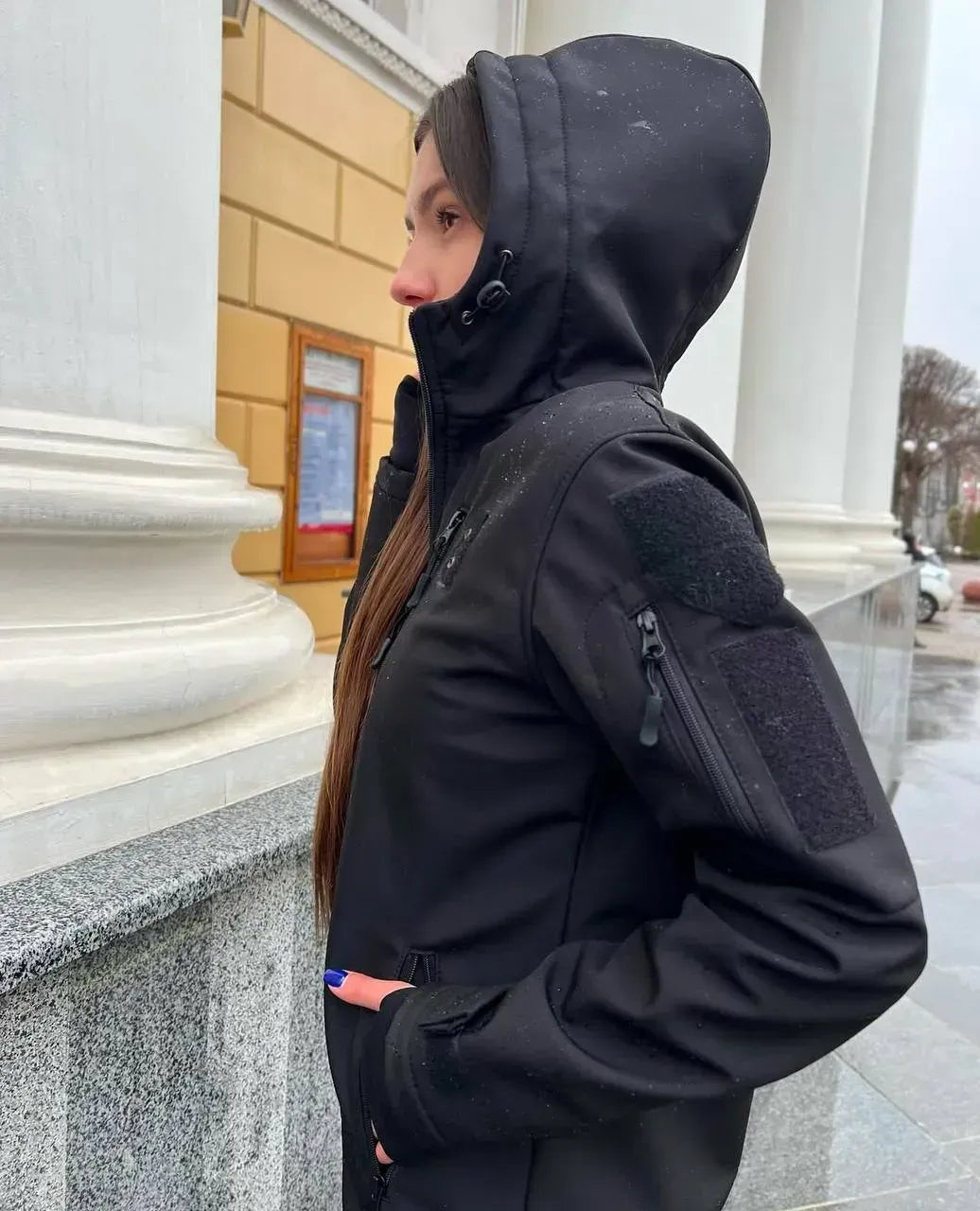 Kurtka Soft Shell damska 5.45 – czarna