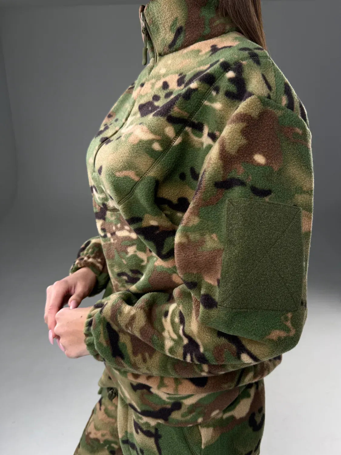Kostium polarowy damski Bluza + Spodnie jogger 5.45 – multicam