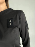 Longsleeve taktyczny damski ocieplany 5.45 – czarny