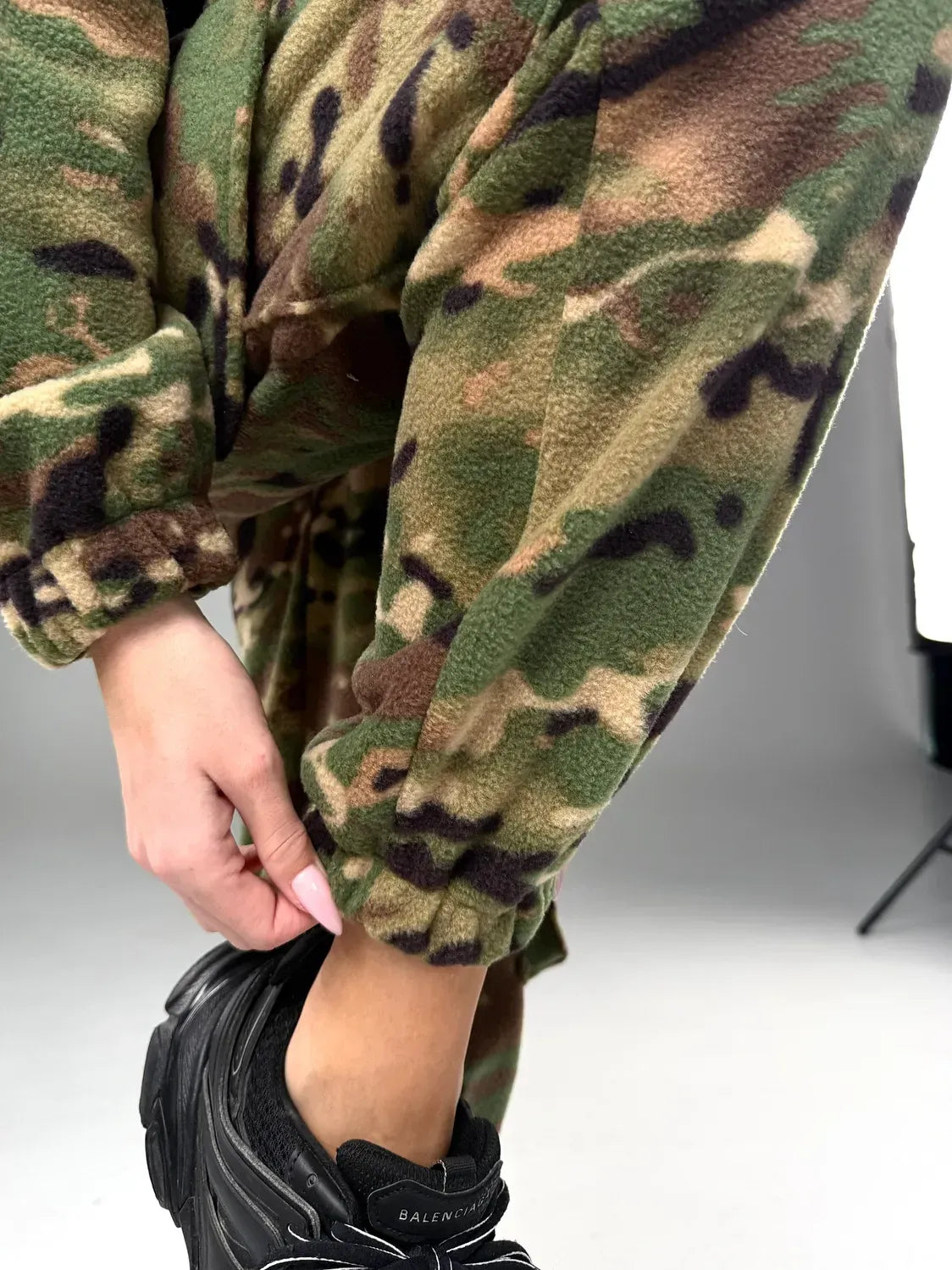 Kostium polarowy damski Bluza + Spodnie jogger 5.45 – multicam