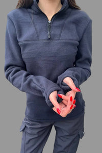 Bluza polarowa damska Delta Polartec 5.45 – granatowa