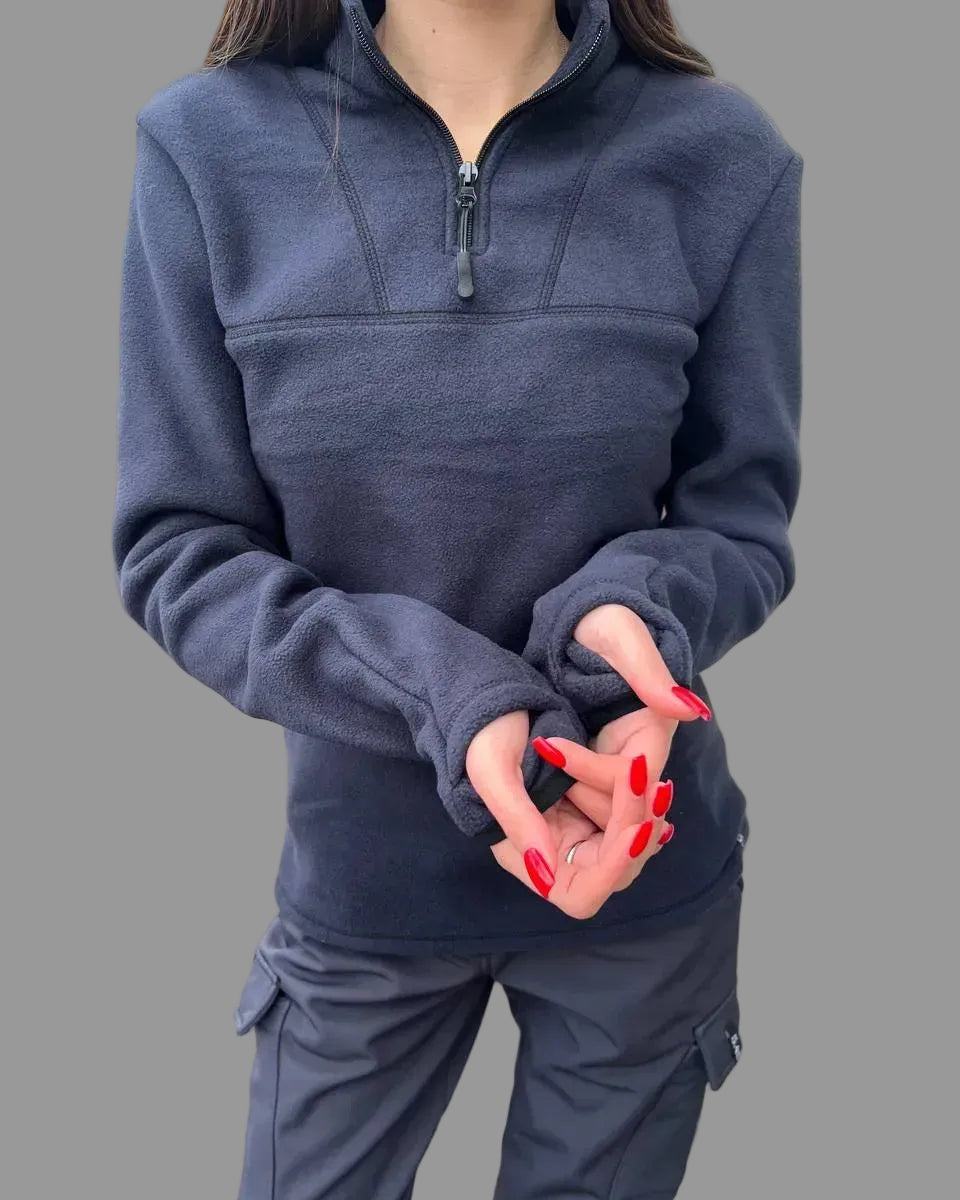 Bluza polarowa damska Delta Polartec 5.45 – granatowa