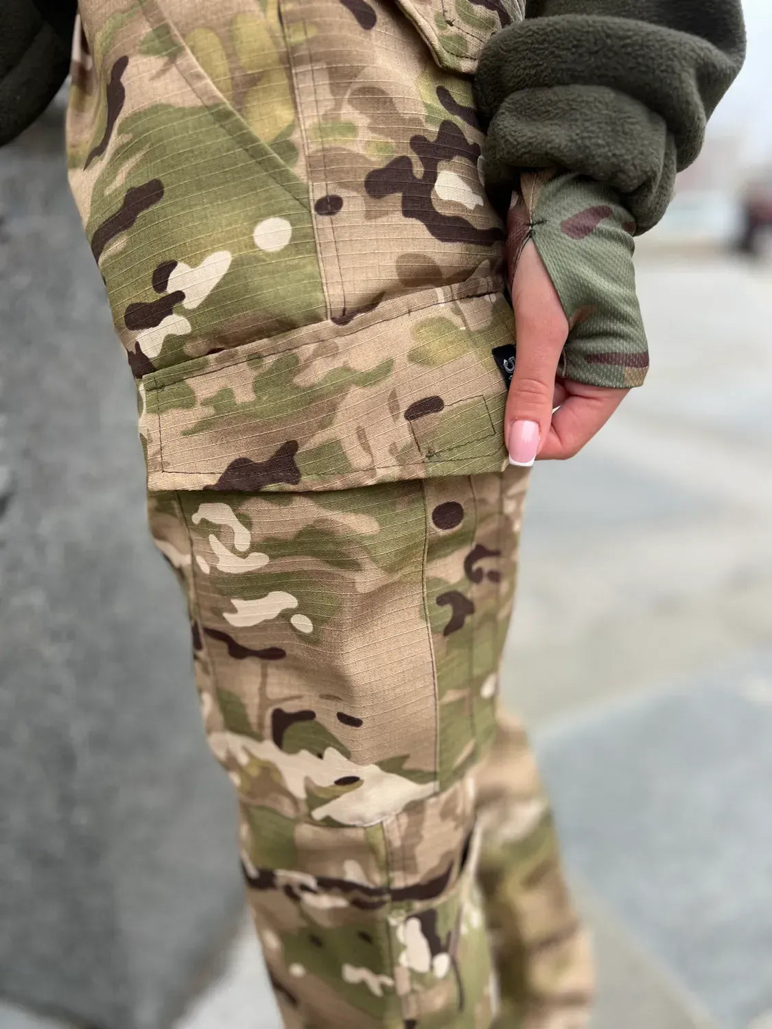 Spodnie taktyczne damskie 5.45 – multicam