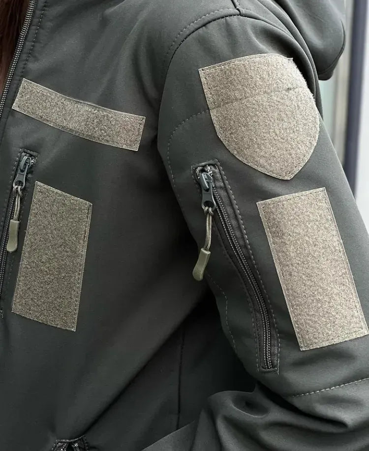 Kurtka Soft Shell damska 5.45 – oliwkowa
